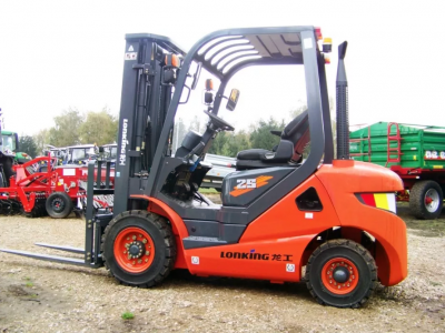Forklift D2500 levering til Estland, Tartu